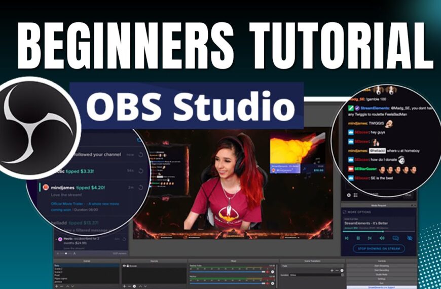 OBS Studio Tutorial for Beginners: Screen Recording and Livestreaming